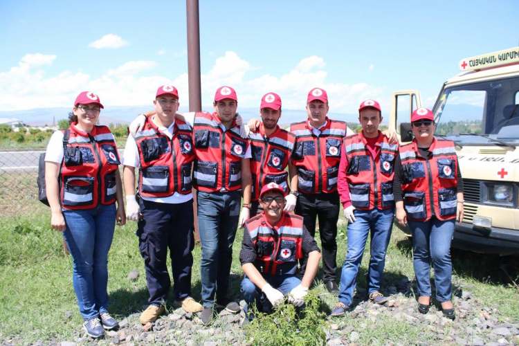 ARCS First Aid Team participated in joint Armenian-USA simulation