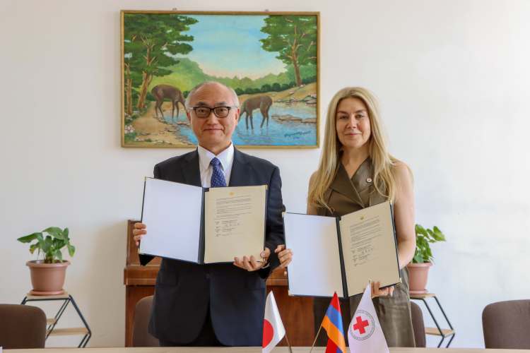 The Embassy of Japan in Armenia supports Gyumri 24-hour care center of ARCS