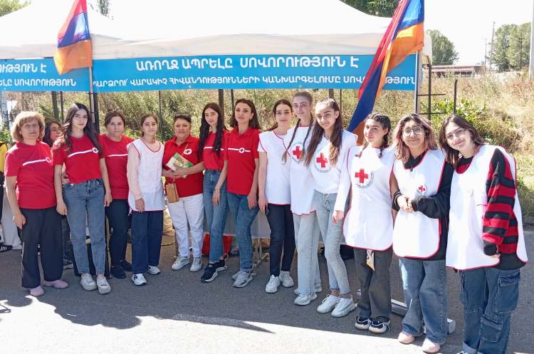 Healthy lifestyle campaign in Gegharkunik