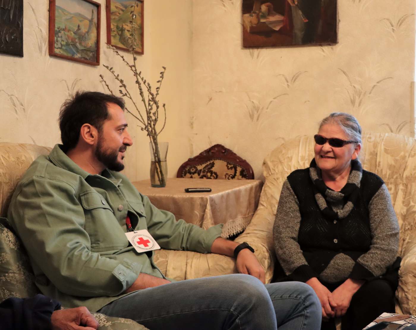Arame, Armenian popular singer joined Armenian Red Cross as a Home Care Service  volunteer 