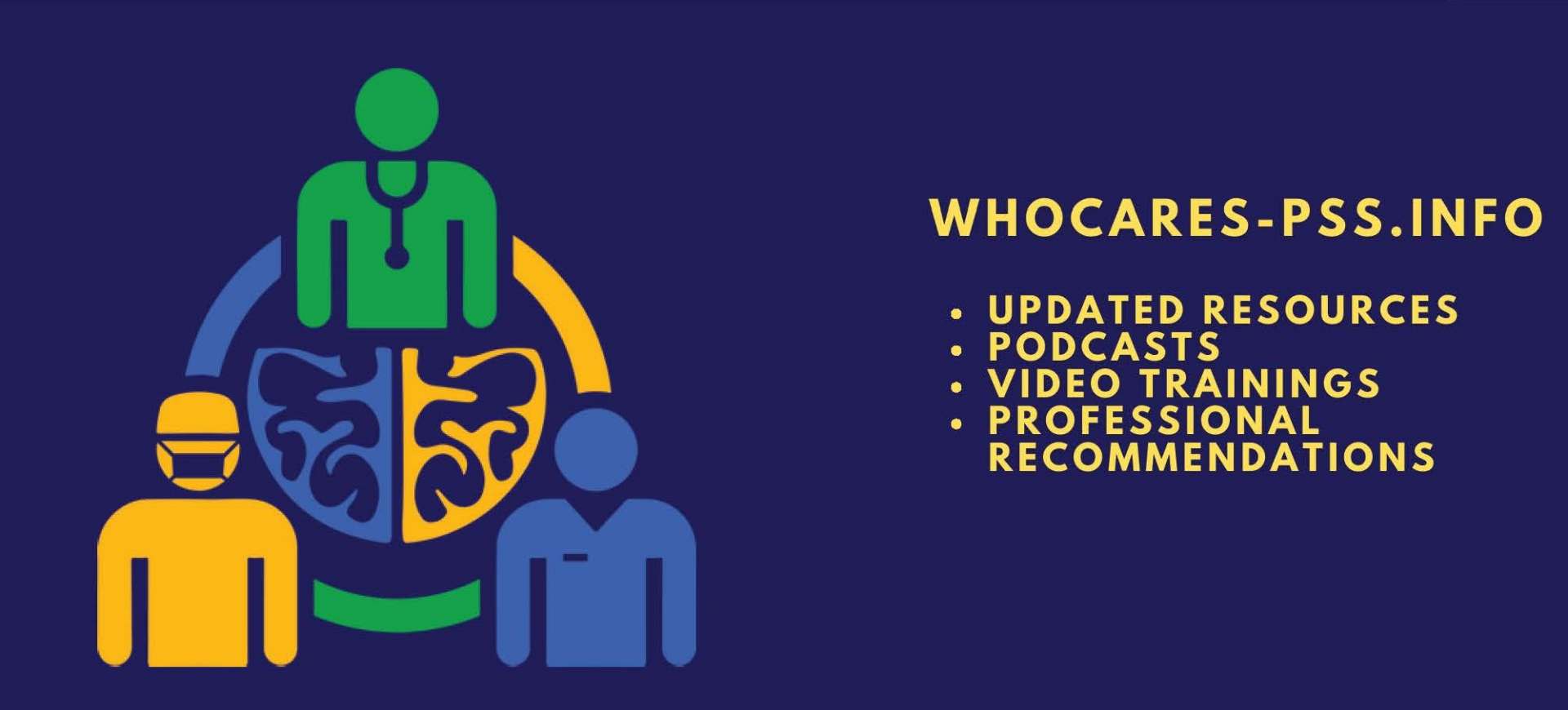 Who Cares? Increasing Knowledge and Partnerships on Mental Health and Psychosocial Support for Helpers in Pandemics and Conflicts  Project