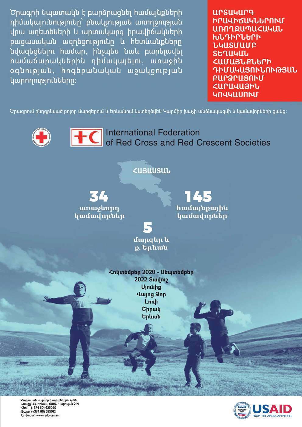 STRENGTHENING RESILIENCE OF SOUTH CAUCASUS COMMUNITIES TO HEALTH EMERGENCIES