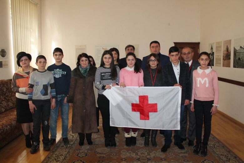 Schoolchildren of Tavush region presented essays on the RCRC Movement