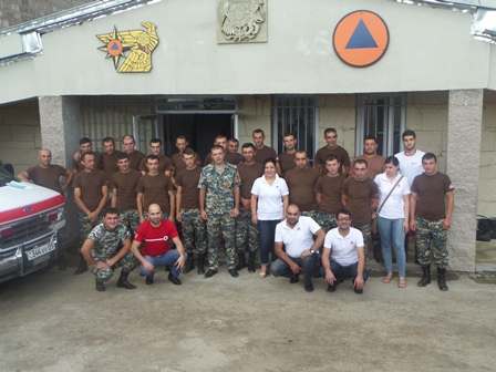 First Aid trainings for MES civil defense groups in Tavush Region 