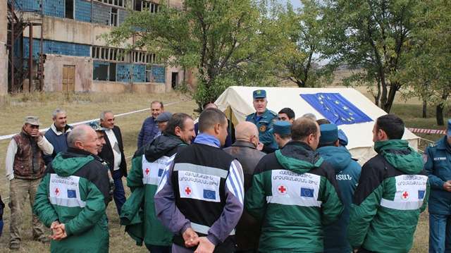 Simulation drill: evacuation of the population in case of Mantash dam accident