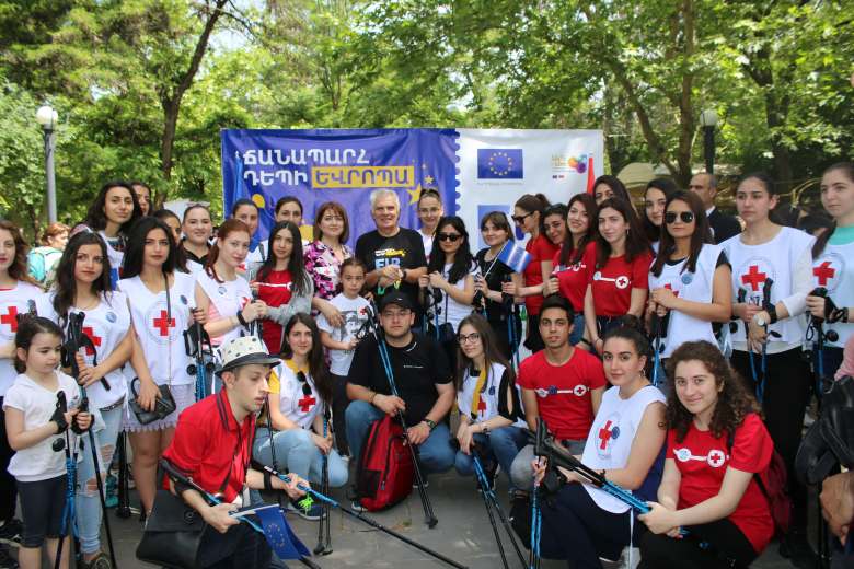 The Armenian Red Cross Society  participated in European Day events