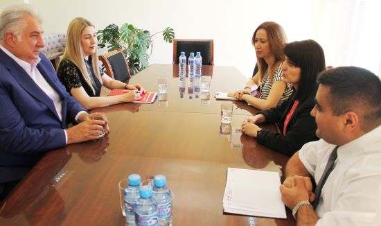  Meeting with RA Minister of Labor and Social Affairs 