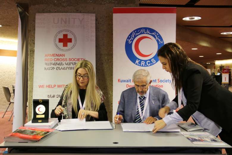 Armenian Red Cross Society will assist Syrian refugees  thanks to the cooperation with the Kuwait Red Crescent Society