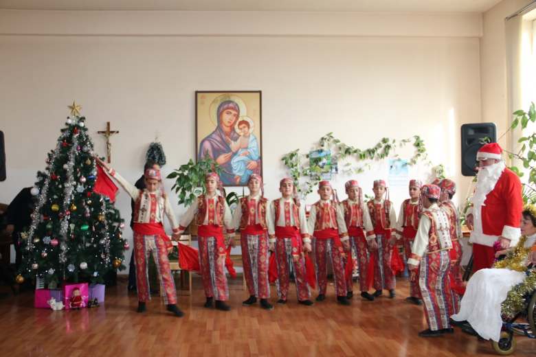 New Year was celebrated in Gyumri Redicential Care Home 