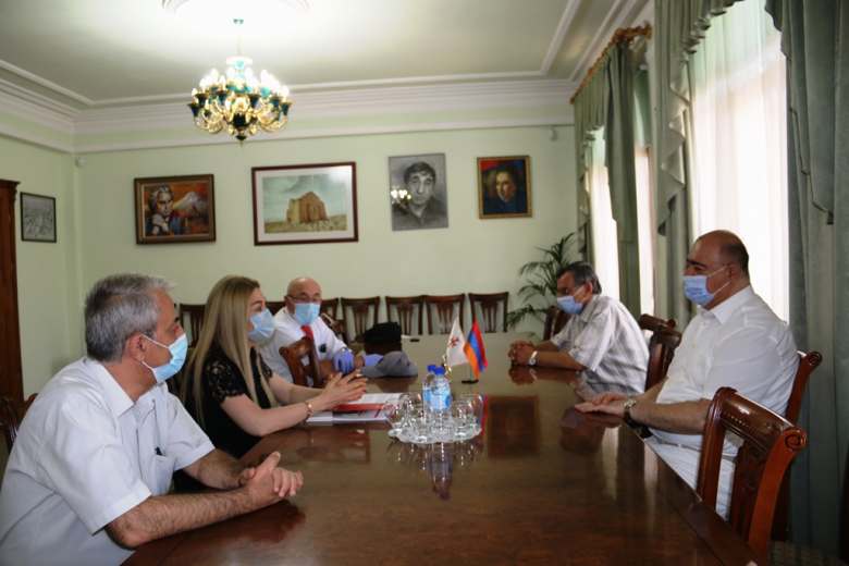 The Armenian Red Cross Society will provide assistance to people affected by hailstorm in Gyumri