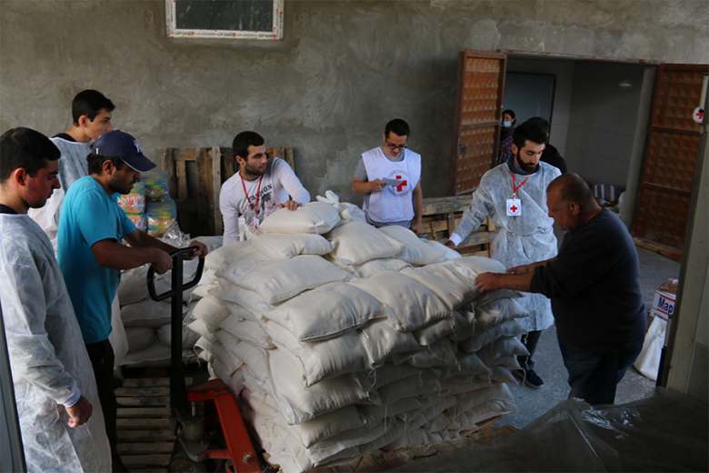 Armenian Red Cross Society supports the people affected by the Nagorno- Karabakh conflict