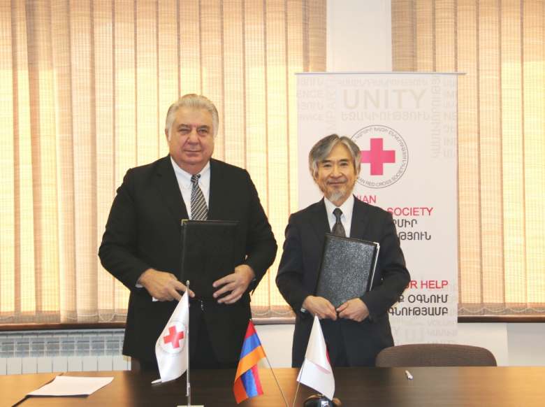 The Japanese government is supporting the development of garbage collection system in Ijevan