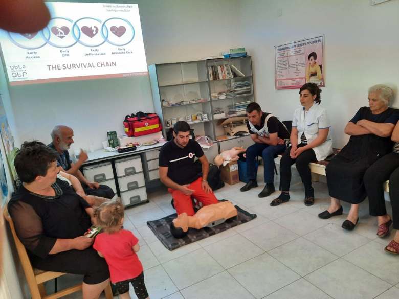 First aid trainings conducted in Syunik