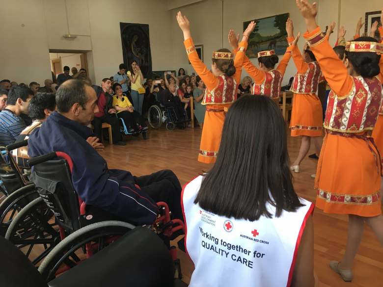 Event was held in Gyumri 24-hour care center