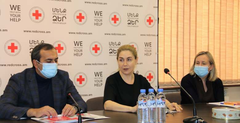 EU, MES, Austrian Red Cross representatives