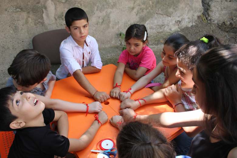 Summer camp for displaced children in ARCS Syunik RB