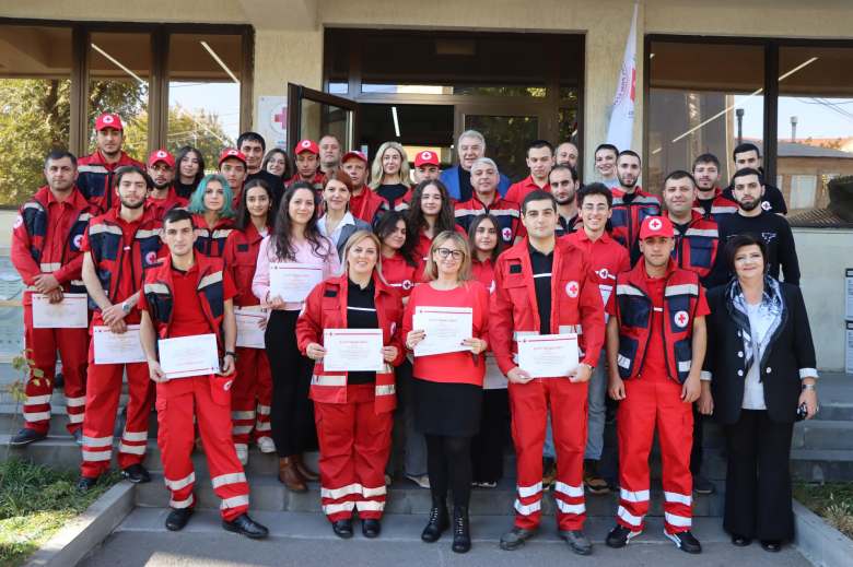 ARCS staff and volunteers who participated in Surmalu explosion response, received letters of thanks