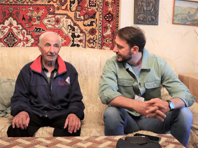 Arame, Armenian popular singer joined Armenian Red Cross as a Home Care Volunteer