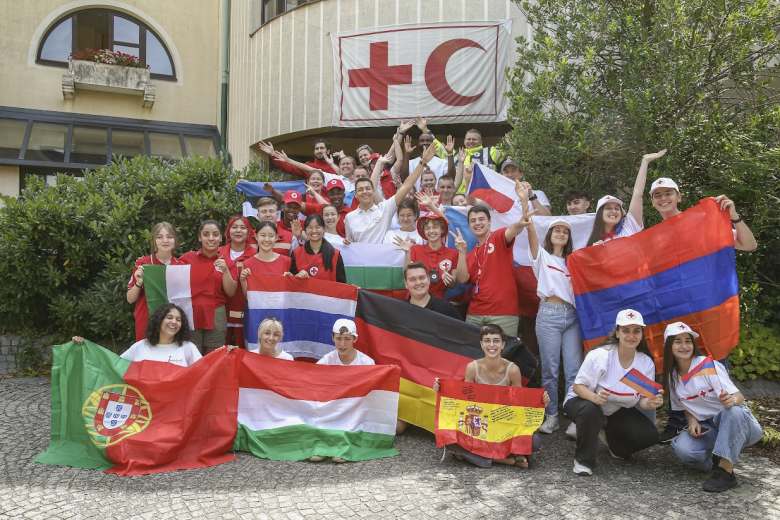 ARCS five young volunteers participate in International Camp of Friendship