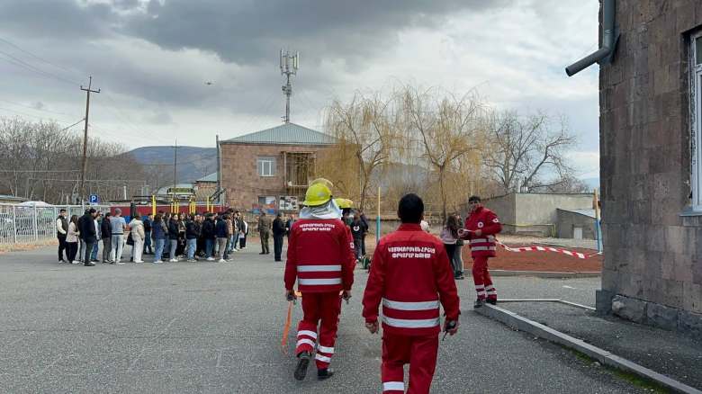 Alarm exercise in Kotayk region