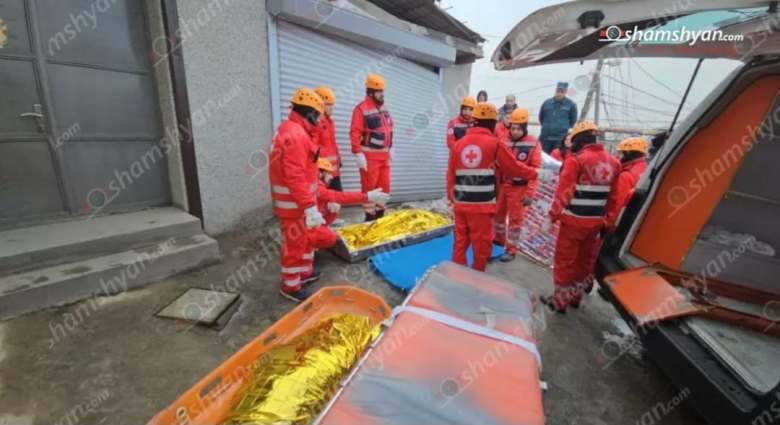 The respond of the Armenian Red Cross to the explosion in Yerevan